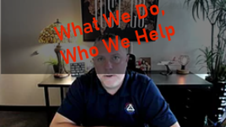 What We Do, Who We Help